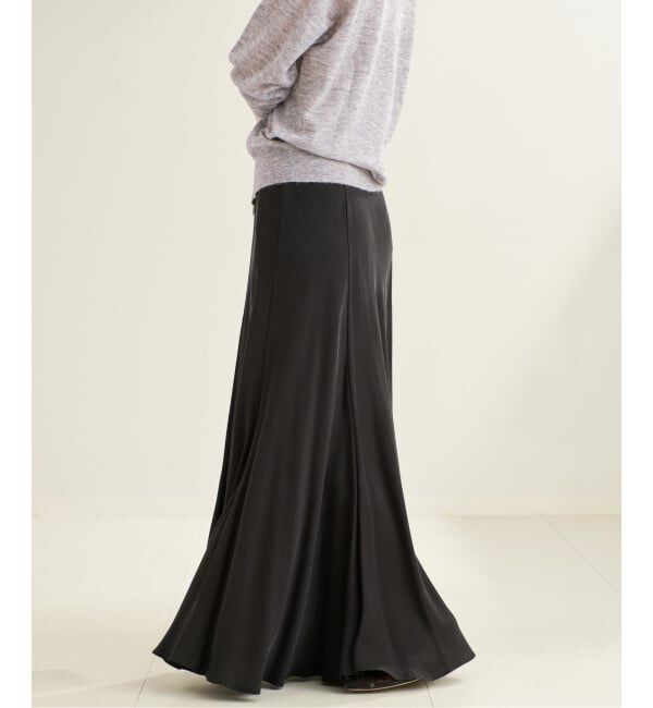Plage「《追加》Washable Fibril ロングスカート 5」|スカート|