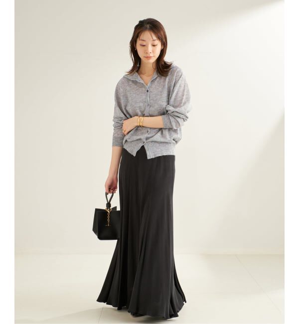 Plage「《追加》Washable Fibril ロングスカート 5」|スカート|