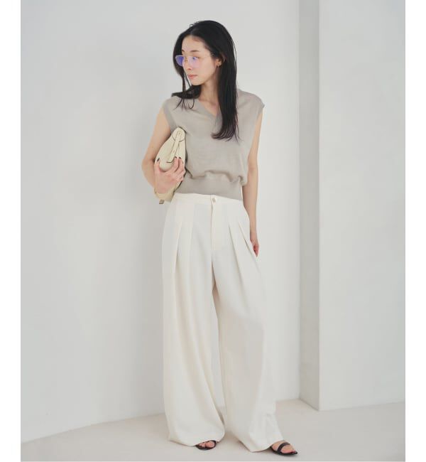Plage「Tuck Wide パンツ」|その他|