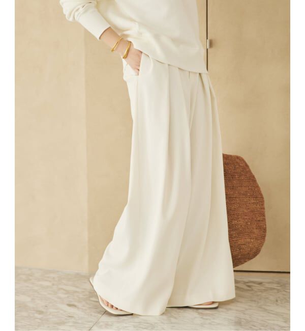 Plage「Tuck Wide パンツ」|その他|