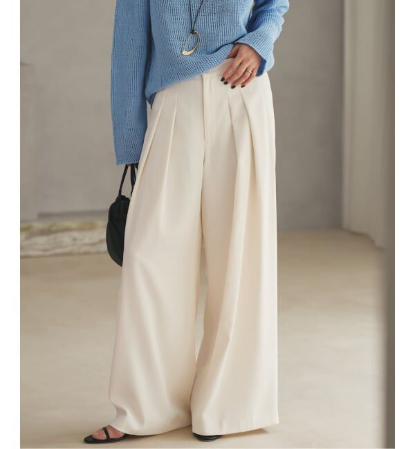 Plage「Tuck Wide パンツ」|その他|