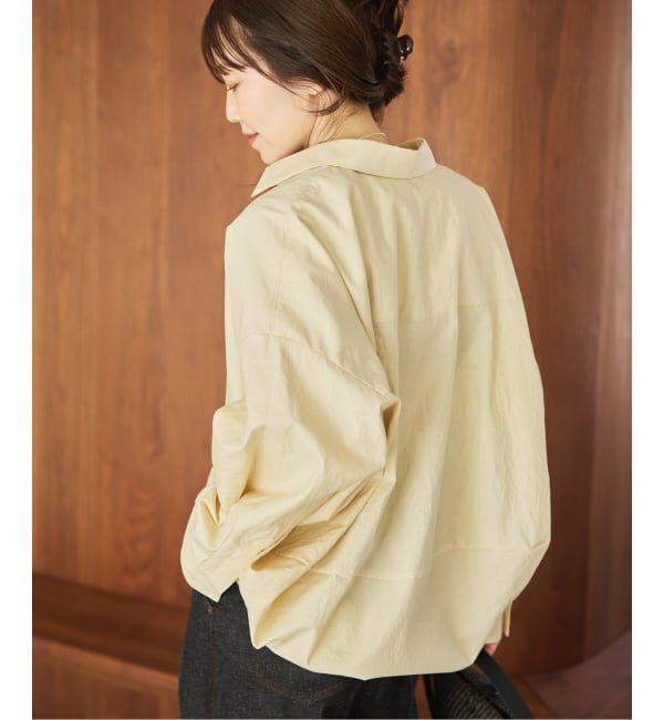 Plage「《追加》R&rsquo;IAM フォルムスキッパーシャツ」|シャツ・ブラウス|