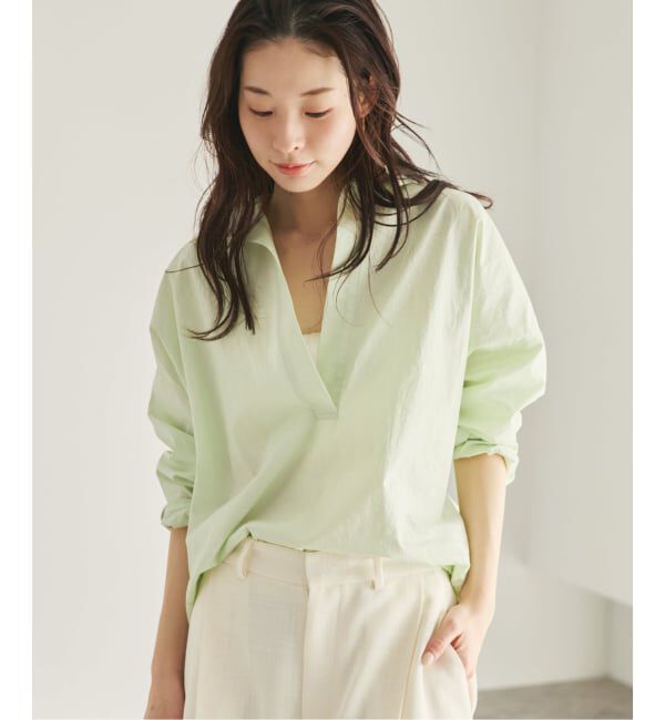 Plage「《追加》R&rsquo;IAM フォルムスキッパーシャツ」|シャツ・ブラウス|