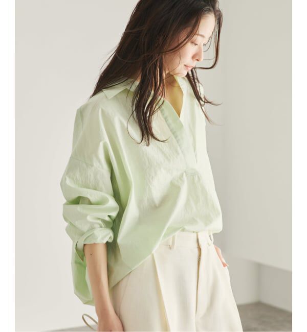 Plage「《追加》R&rsquo;IAM フォルムスキッパーシャツ」|シャツ・ブラウス|