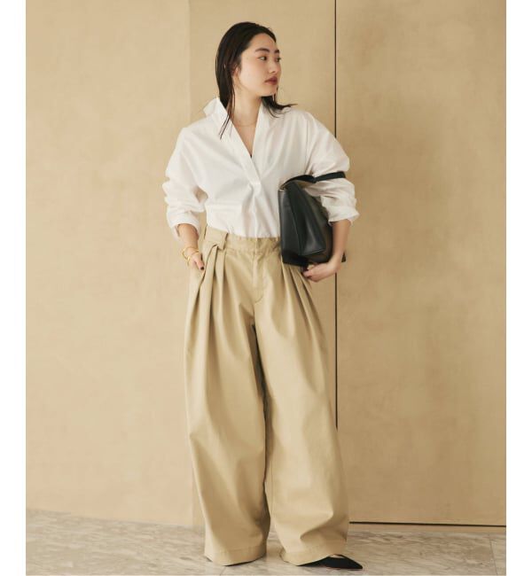 Plage「《追加》R&rsquo;IAM フォルムスキッパーシャツ」|シャツ・ブラウス|