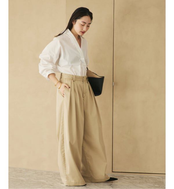 Plage「《追加》R&rsquo;IAM フォルムスキッパーシャツ」|シャツ・ブラウス|