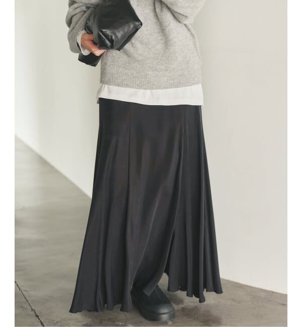 Plage「《追加予約》Washable Fibril ロングスカート」|スカート|