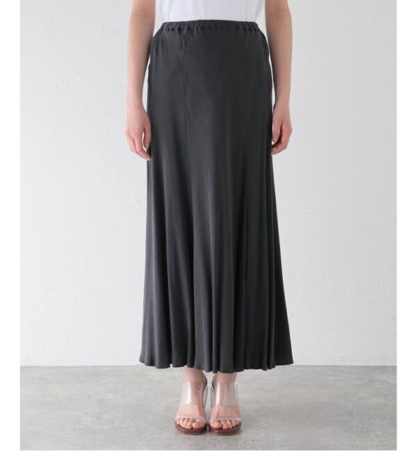 Plage「《追加予約》Washable Fibril ロングスカート」|スカート|