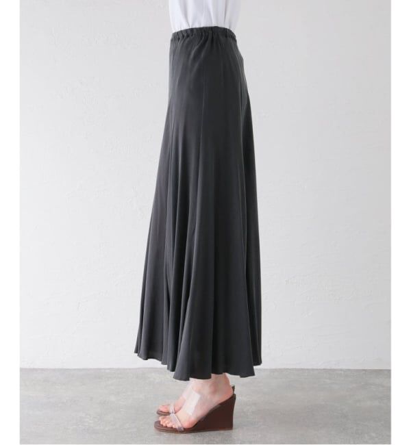 Plage「《追加予約》Washable Fibril ロングスカート」|スカート|