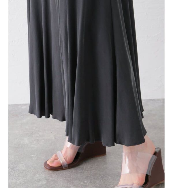 Plage「《追加予約》Washable Fibril ロングスカート」|スカート|