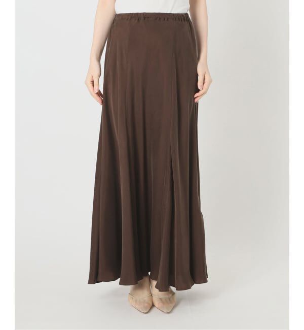 Plage「《追加予約》Washable Fibril ロングスカート」|スカート|