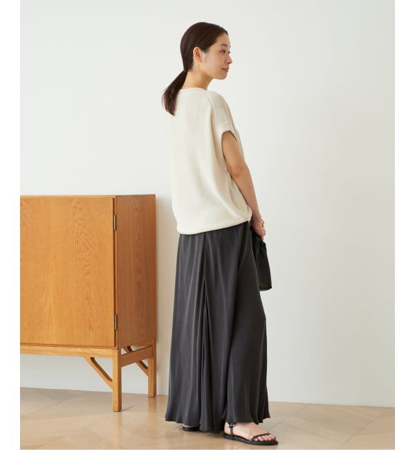 Plage「《追加予約》Washable Fibril ロングスカート」|スカート|