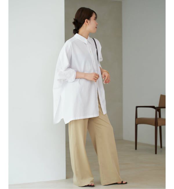 Plage「《追加予約》Light OX Poncho シャツ 3」|シャツ・ブラウス|