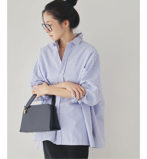 Plage「《追加予約》Light OX Poncho シャツ 3」|シャツ・ブラウス|ブルーベース