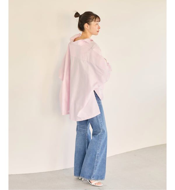 Plage「《追加予約》OX Poncho シャツ」|シャツ・ブラウス|