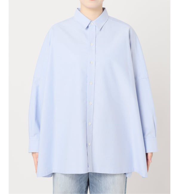 Plage「《追加予約》OX Poncho シャツ」|シャツ・ブラウス|