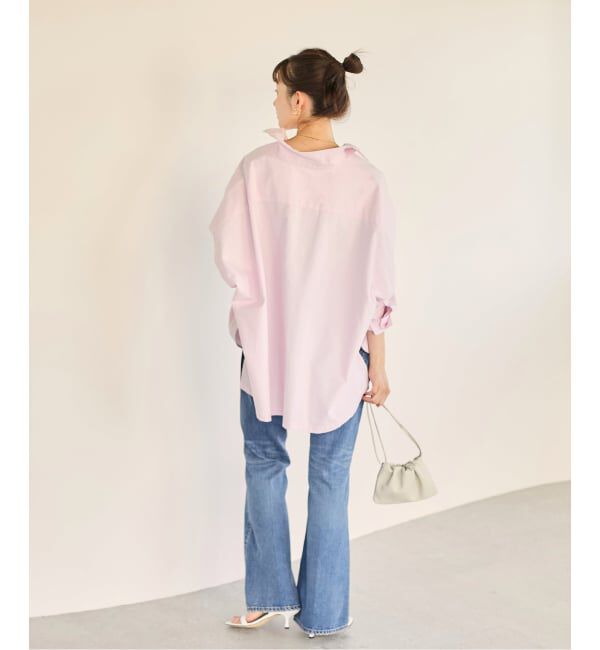 Plage「《追加予約》OX Poncho シャツ」|シャツ・ブラウス|