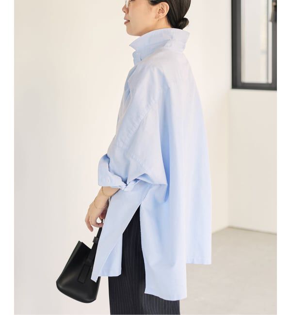 Plage「《追加予約》OX Poncho シャツ」|シャツ・ブラウス|