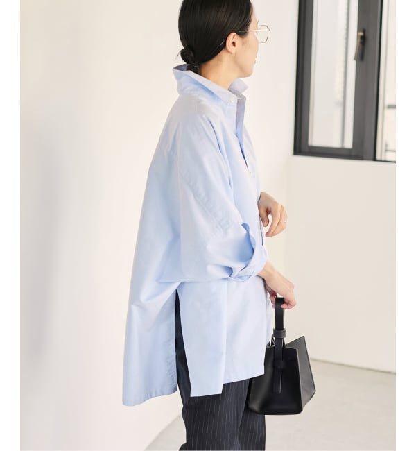 Plage「《追加予約》OX Poncho シャツ」|シャツ・ブラウス|