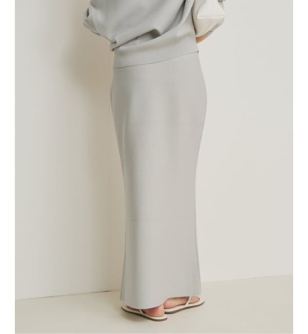 Plage「VIS/PL スムース ロングスカート」|スカート|