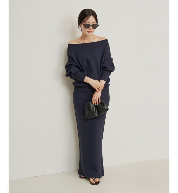 Plage「VIS/PL スムース ロングスカート」|スカート|