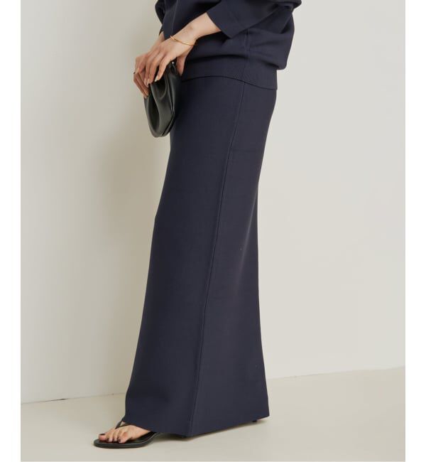 Plage「VIS/PL スムース ロングスカート」|スカート|