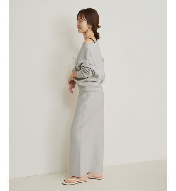 Plage「VIS/PL スムース ロングスカート」|スカート|