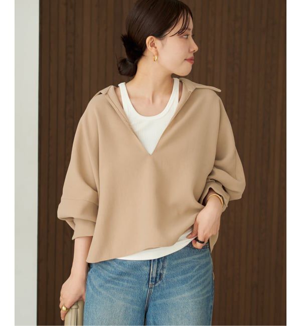 Plage「《追加予約》GEORGETTE SKIPPER ブラウス」|シャツ・ブラウス|