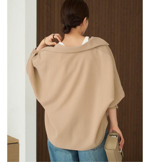 Plage「《追加予約》GEORGETTE SKIPPER ブラウス」|シャツ・ブラウス|