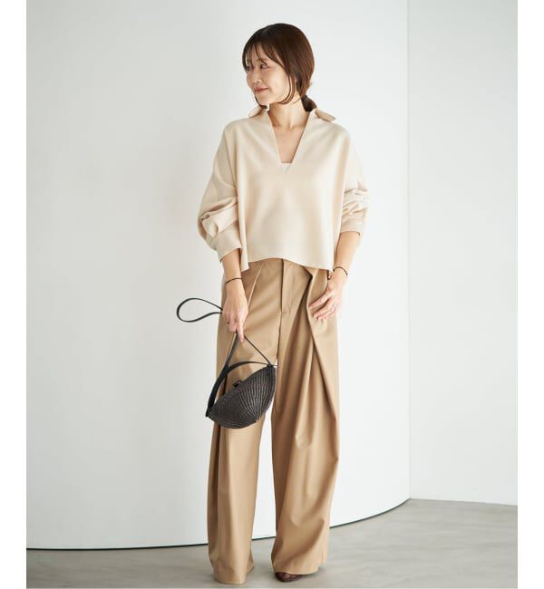 Plage「《追加予約》GEORGETTE SKIPPER ブラウス」|シャツ・ブラウス|