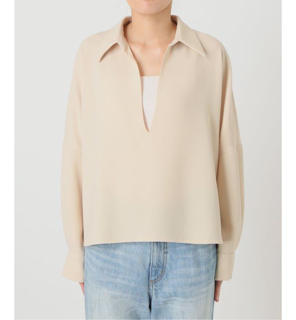 Plage「《追加予約》GEORGETTE SKIPPER ブラウス」|シャツ・ブラウス|