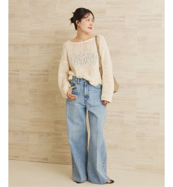 Plage「《追加予約》Fringe yarn カーディガン 2」|カーディガン|