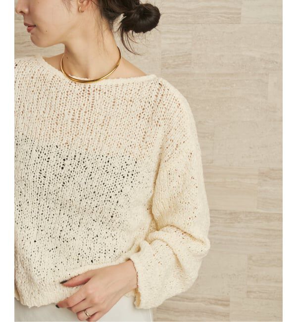 Plage「《追加予約》Fringe yarn カーディガン 2」|カーディガン|