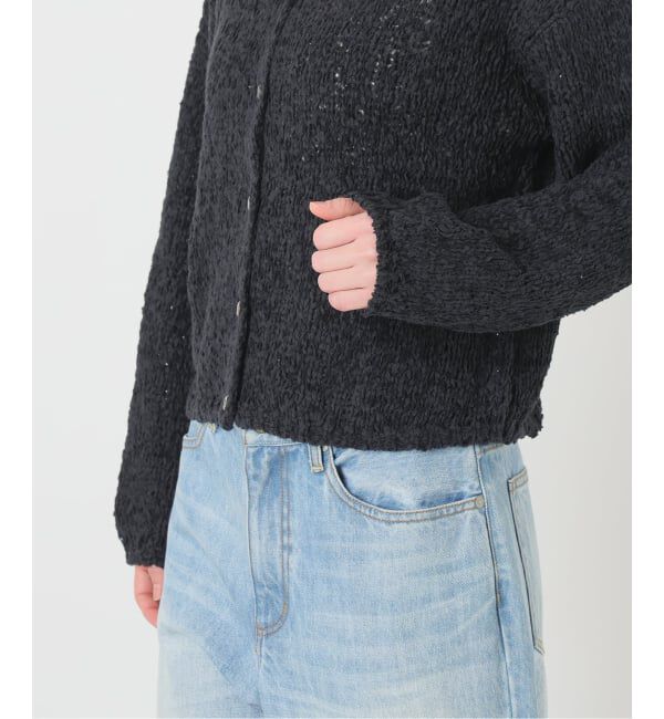 Plage「《追加予約》Fringe yarn カーディガン 2」|カーディガン|