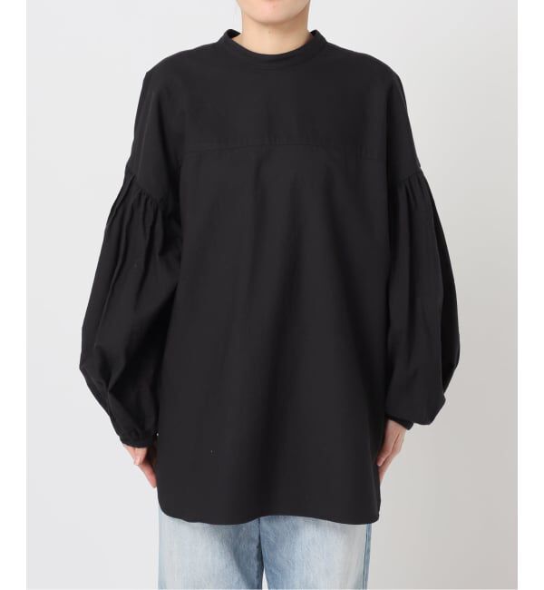 Plage「《一部店舗・WEB限定追加予約》オックスボリュームブラウス」|シャツ・ブラウス|