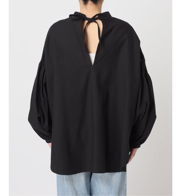 Plage「《一部店舗・WEB限定追加予約》オックスボリュームブラウス」|シャツ・ブラウス|