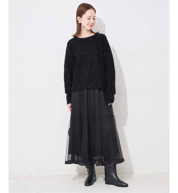 スパンコールニット（SLOBE IENA）｜ルミネのファッション通販