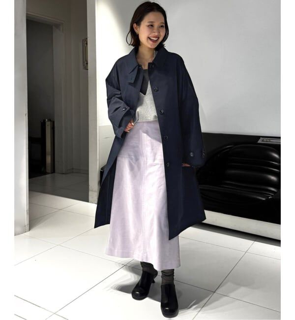 ネイビーのみWEB限定》ドルマンスリーブコート（SLOBE IENA）｜ルミネ