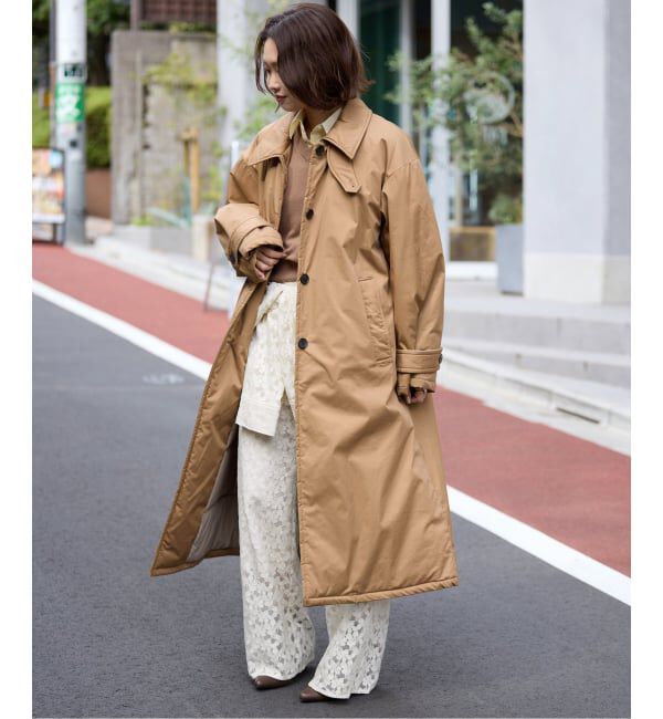 撥水中綿ステンカラーコート（SLOBE IENA）｜ルミネのファッション通販