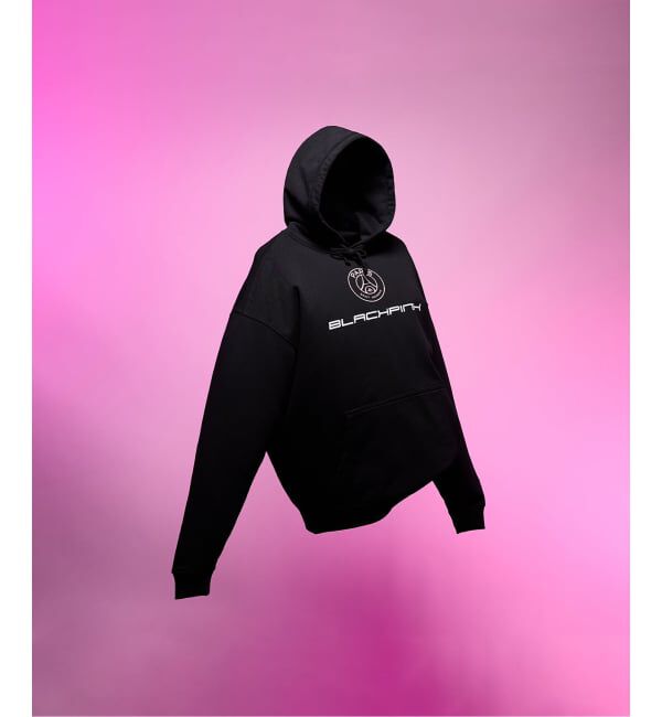 Paris Saint-Germain「【BlackpinkxPSG 】BlackpinkxPSG Paris 16 Elevated Hoodie ST856- BLKPSG- BP2」|パーカー|