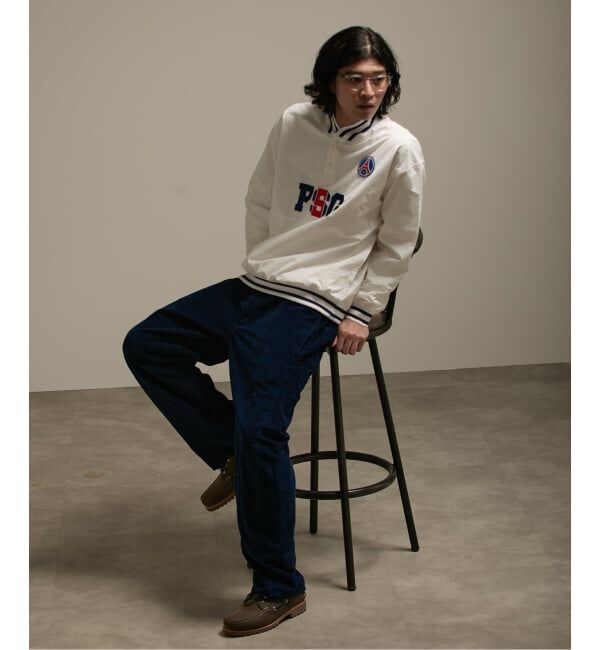 Paris Saint-Germain「【Paris Saint-Germain / パリ・サン＝ジェルマン】 JP Snapline Henley Piste」|ブルゾン・スタジャン|