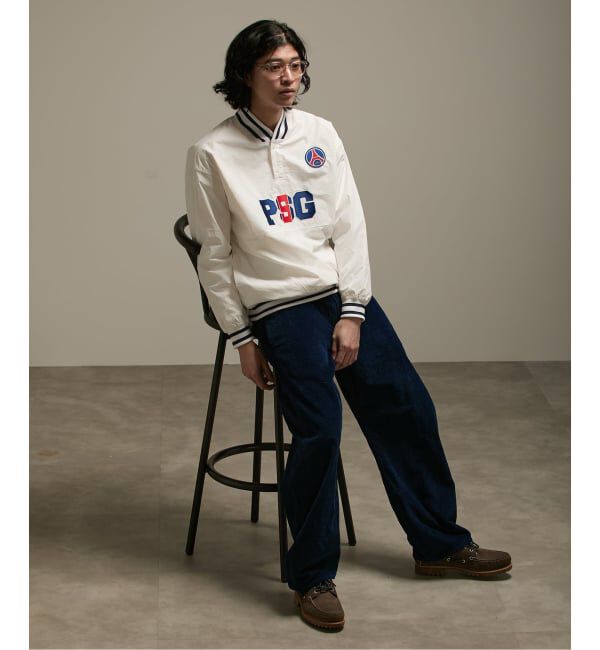 Paris Saint-Germain「【Paris Saint-Germain / パリ・サン＝ジェルマン】 JP Snapline Henley Piste」|ブルゾン・スタジャン|