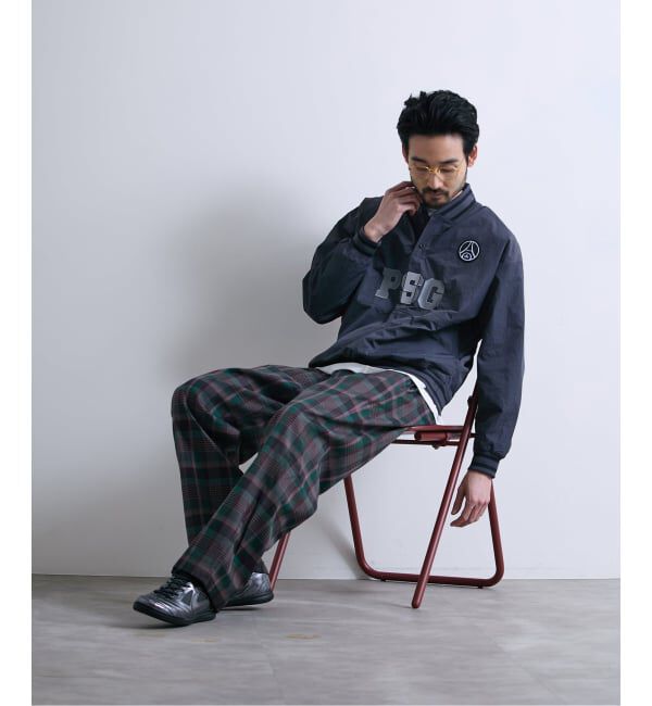 Paris Saint-Germain「【Paris Saint-Germain / パリ・サン＝ジェルマン】 JP Snapline Henley Piste」|ブルゾン・スタジャン|