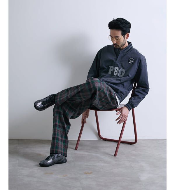 Paris Saint-Germain「【Paris Saint-Germain / パリ・サン＝ジェルマン】 JP Snapline Henley Piste」|ブルゾン・スタジャン|