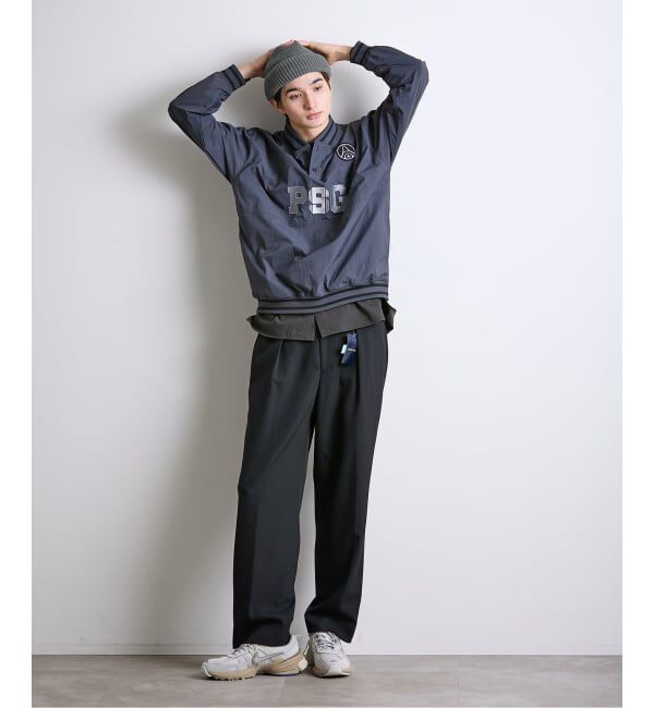 Paris Saint-Germain「【Paris Saint-Germain / パリ・サン＝ジェルマン】 JP Snapline Henley Piste」|ブルゾン・スタジャン|