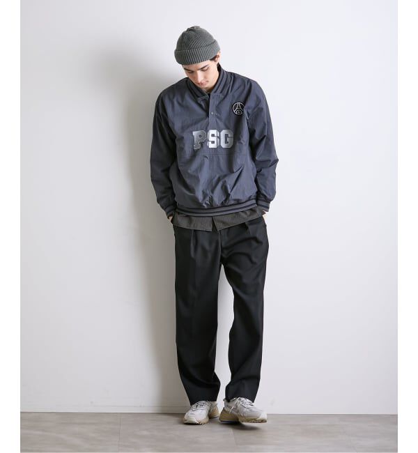 Paris Saint-Germain「【Paris Saint-Germain / パリ・サン＝ジェルマン】 JP Snapline Henley Piste」|ブルゾン・スタジャン|