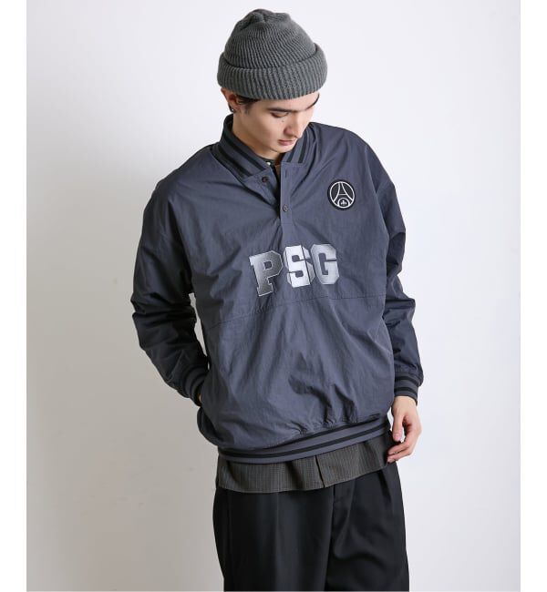 Paris Saint-Germain「【Paris Saint-Germain / パリ・サン＝ジェルマン】 JP Snapline Henley Piste」|ブルゾン・スタジャン|