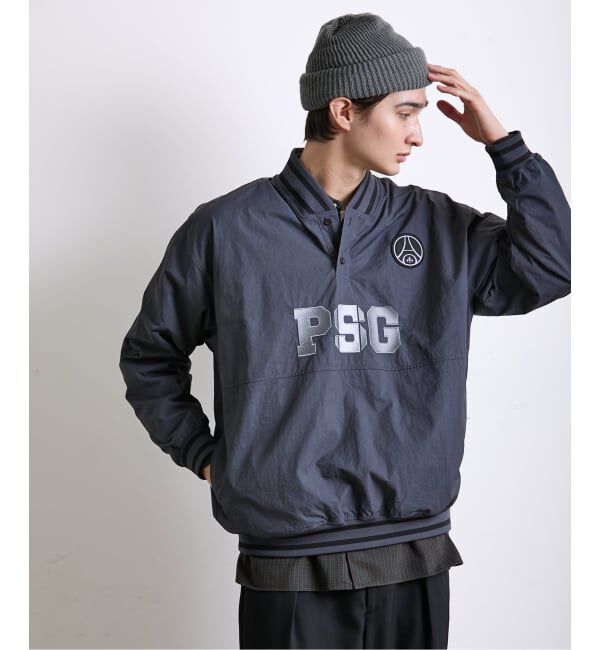 Paris Saint-Germain「【Paris Saint-Germain / パリ・サン＝ジェルマン】 JP Snapline Henley Piste」|ブルゾン・スタジャン|