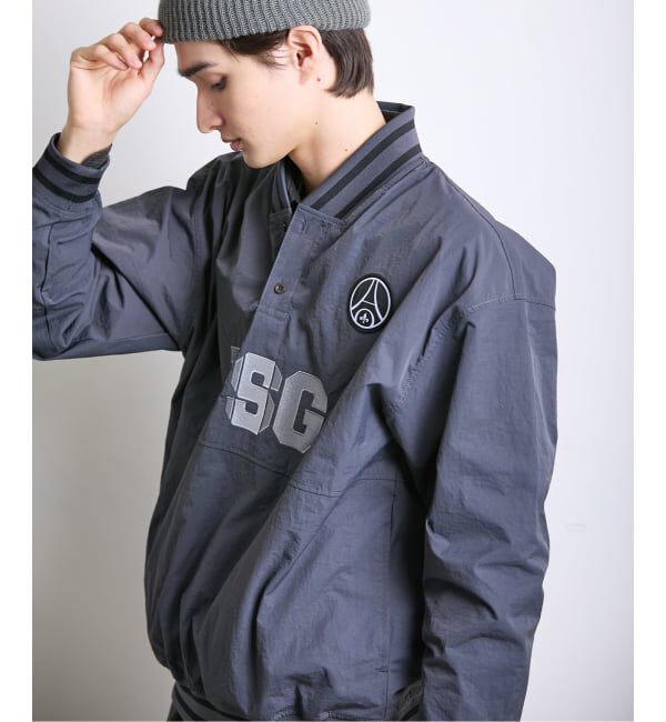 Paris Saint-Germain「【Paris Saint-Germain / パリ・サン＝ジェルマン】 JP Snapline Henley Piste」|ブルゾン・スタジャン|