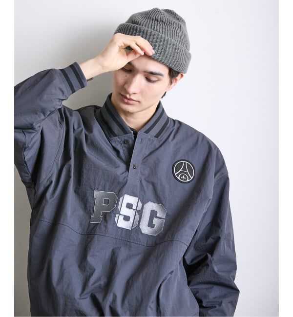 Paris Saint-Germain「【Paris Saint-Germain / パリ・サン＝ジェルマン】 JP Snapline Henley Piste」|ブルゾン・スタジャン|